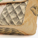 Chanel Printed Canvas Vintage CC Chain Flap Bag