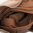 Gucci Brown Monogram Canvas and Leather Hobo Shoulder Bag
