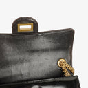 Chanel 2.55 Black Patent Leather Shoulder Bag