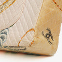 Chanel Printed Canvas Vintage CC Chain Flap Bag