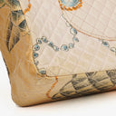 Chanel Printed Canvas Vintage CC Chain Flap Bag