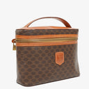Celine Brown Macadam Vanity Handbag