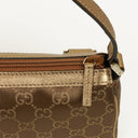 Gucci GG Satin Abbey D-ring Pochette Bag