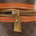 Celine Brown Macadam Vanity Handbag