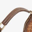 Gucci Brown Monogram Canvas and Leather Hobo Shoulder Bag