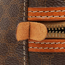 Celine Brown Macadam Vanity Handbag