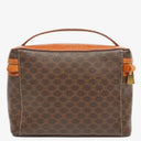 Celine Brown Macadam Vanity Handbag