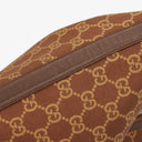 Gucci Brown Monogram Canvas and Leather Hobo Shoulder Bag