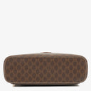 Celine Brown Macadam Vanity Handbag