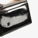 Chanel 2.55 Black Patent Leather Shoulder Bag