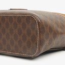 Celine Brown Macadam Vanity Handbag