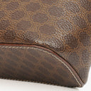 Celine Brown Macadam Vanity Handbag