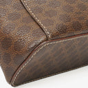 Celine Brown Macadam Vanity Handbag