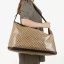 Gucci GG Crystal Coated Canvas Travel Bag