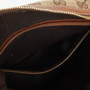 Gucci Bamboo Top Handle Beige GG Canvas Bag