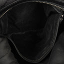 Gucci Black GG Canvas Shoulder Hobo Bag
