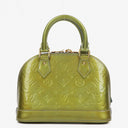 Louis Vuitton Alma BB Givre Monogram Vernis Leather Bag