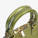 Louis Vuitton Alma BB Givre Monogram Vernis Leather Bag