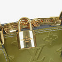 Louis Vuitton Alma BB Givre Monogram Vernis Leather Bag