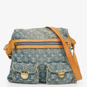 Louis Vuitton Baggy GM Monogram Denim Shoulder Bag