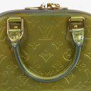 Louis Vuitton Alma BB Givre Monogram Vernis Leather Bag