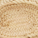 Loewe Neutral/Brown Raffia Basket Bag