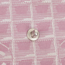 Chanel Pink Travel Line Chocolate Bar Single Flap Bag
