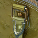 Louis Vuitton Alma BB Givre Monogram Vernis Leather Bag