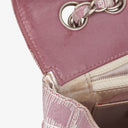 Chanel Pink Travel Line Chocolate Bar Single Flap Bag