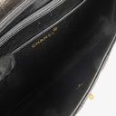 Chanel CC Maxi Logo Black Patent Leather Briefcase