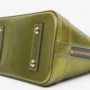 Louis Vuitton Alma BB Givre Monogram Vernis Leather Bag