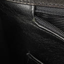 Chanel CC Maxi Logo Black Patent Leather Briefcase