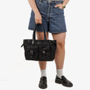 Prada Tessuto Nylon and Leather Tote Bag