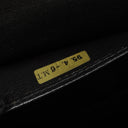 Chanel CC Maxi Logo Black Patent Leather Briefcase