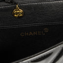 Chanel CC Maxi Logo Black Patent Leather Briefcase