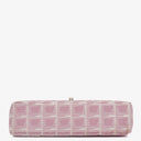 Chanel Pink Travel Line Chocolate Bar Single Flap Bag