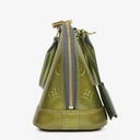 Louis Vuitton Alma BB Givre Monogram Vernis Leather Bag