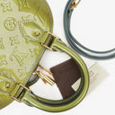 Louis Vuitton Alma BB Givre Monogram Vernis Leather Bag