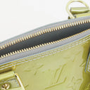 Louis Vuitton Alma BB Givre Monogram Vernis Leather Bag