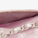 Chanel Pink Travel Line Chocolate Bar Single Flap Bag