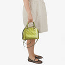 Louis Vuitton Alma BB Givre Monogram Vernis Leather Bag