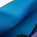 Hermès Kelly Longue Wallet In Bleu Saphir Epsom Leather