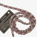 Chanel Pink Travel Line Chocolate Bar Single Flap Bag