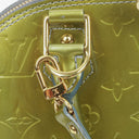 Louis Vuitton Alma BB Givre Monogram Vernis Leather Bag