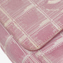 Chanel Pink Travel Line Chocolate Bar Single Flap Bag