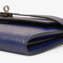 Hermès Kelly Longue Wallet In Bleu Saphir Epsom Leather