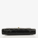 Chanel CC Maxi Logo Black Patent Leather Briefcase
