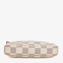 Louis Vuitton Mini Pochette Accessoires Damier Azur Clutch Handbag