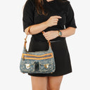 Louis Vuitton Baggy PM Monogram Denim Shoulder Bag