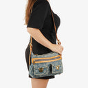 Louis Vuitton Baggy PM Monogram Denim Shoulder Bag